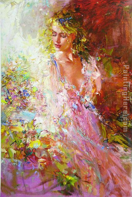 Awakening Beauty painting - Misti Pavlov Awakening Beauty art painting
